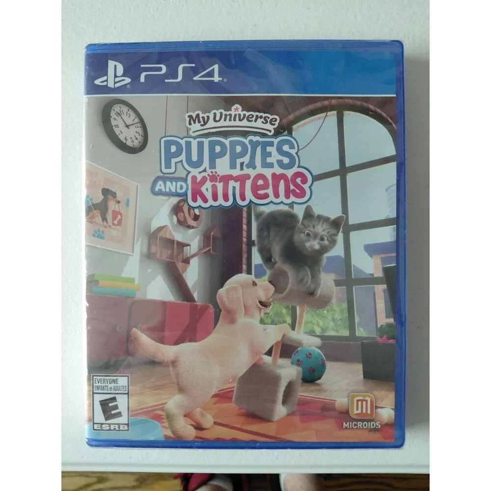 MY UNIVERSE PUPPIES AND KITTENS PlayStation 4 Game PS4 NEW Factory Sealed, FUN